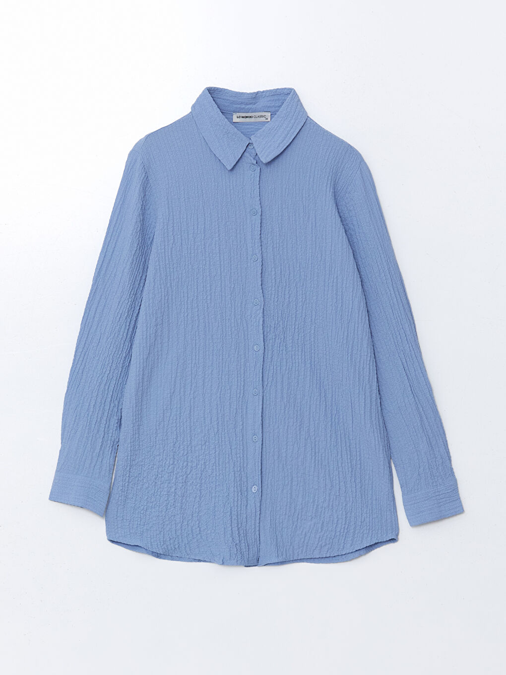 Textured Women's Shirt Tunic-4