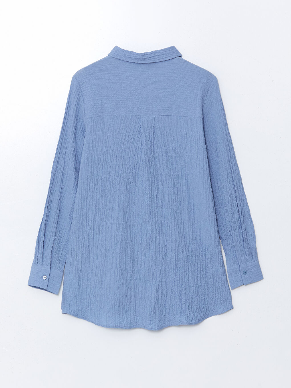 Textured Women's Shirt Tunic-5