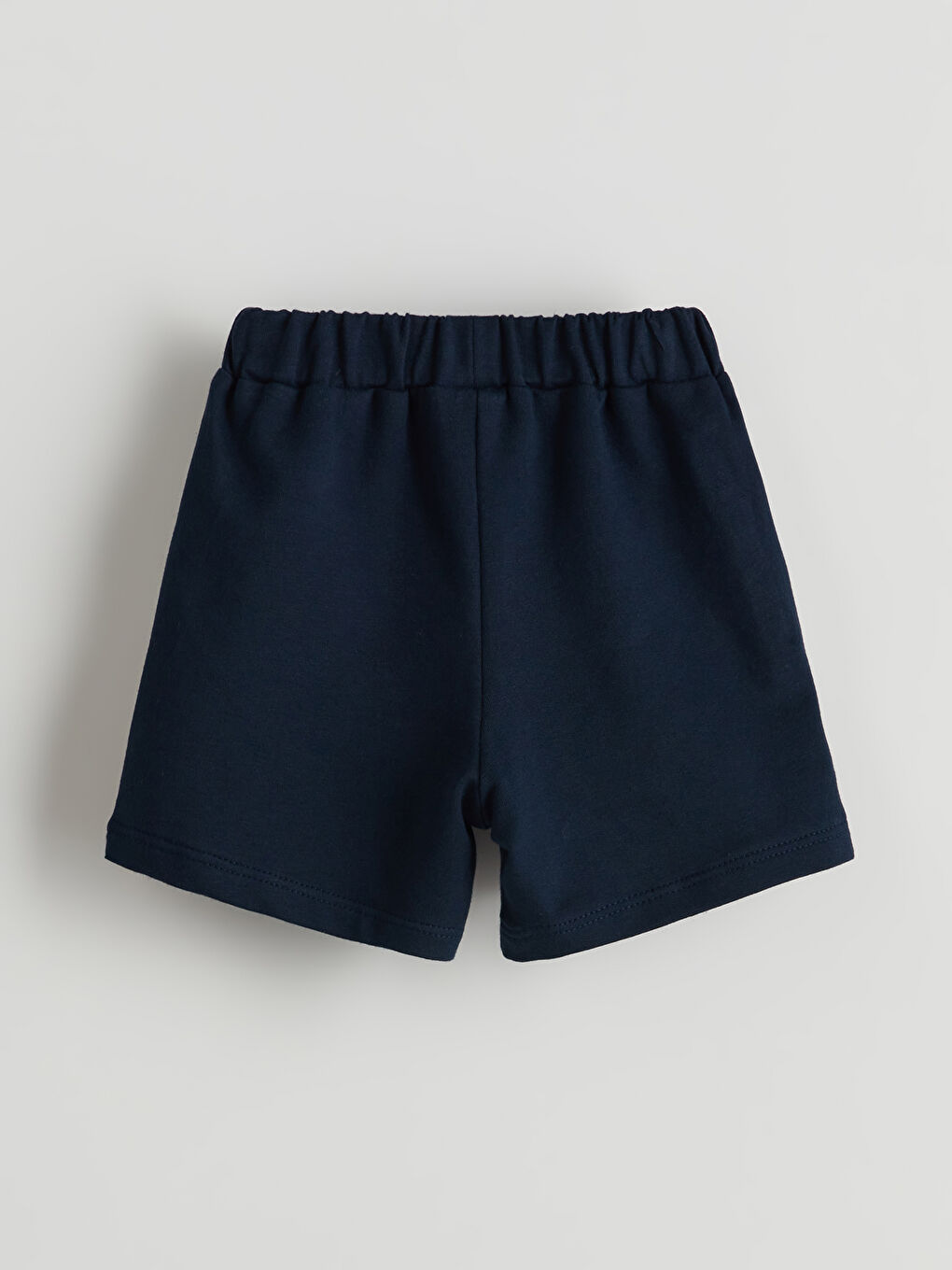 Lacivert Fenerbahçe Baskılı Erkek Bebek Şort-1