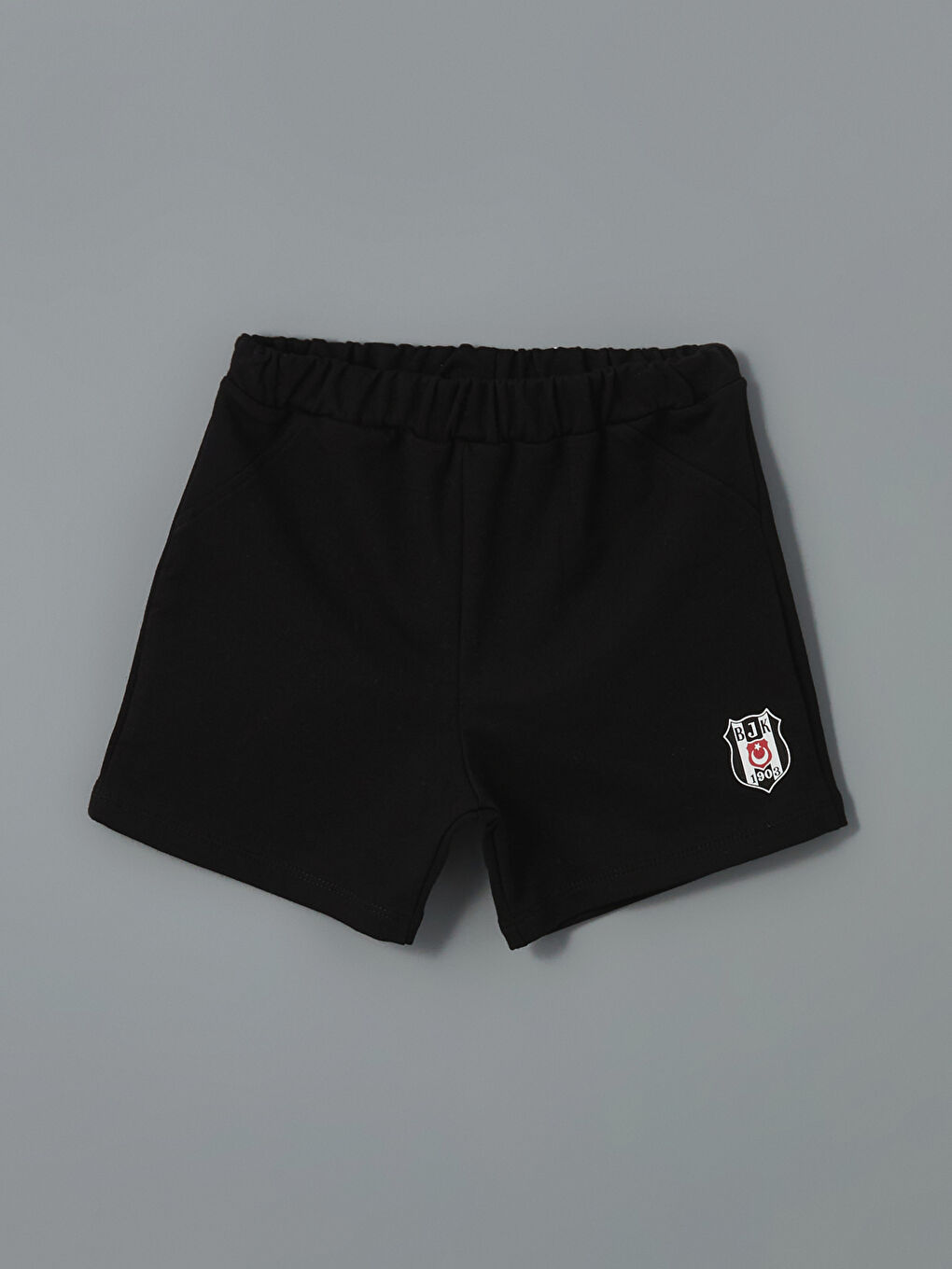 Siyah Beşiktaş Lisanslı Erkek Bebek Şort