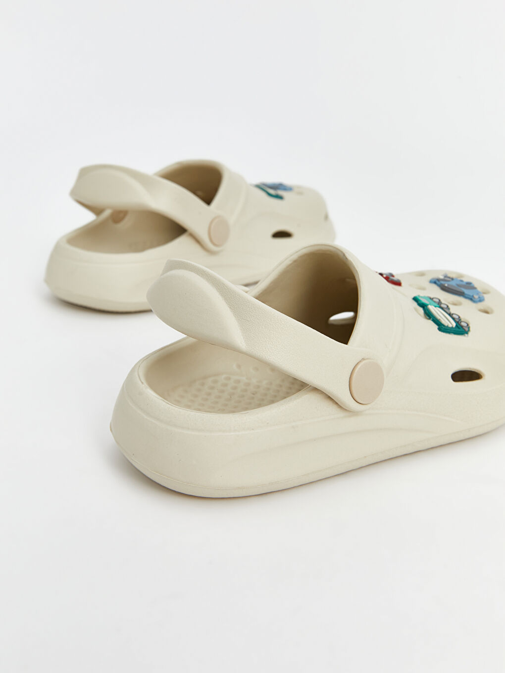 LCW STEPS Bej Baskılı Erkek Bebek Plaj Sandaleti - 4