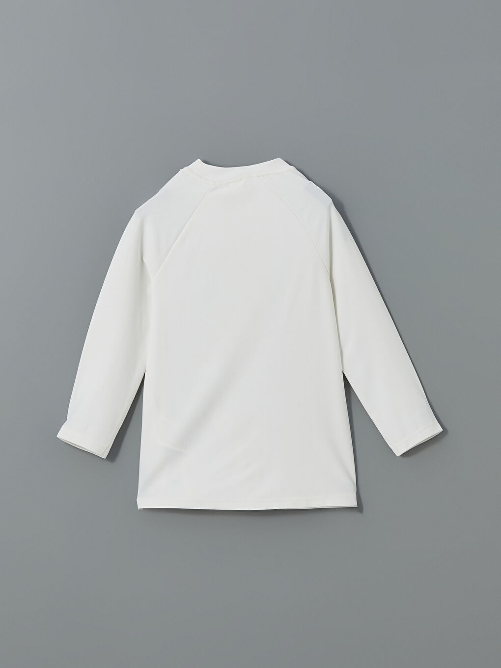 Beyaz UV Korumalı Erkek Çocuk Yüzme Takım-9