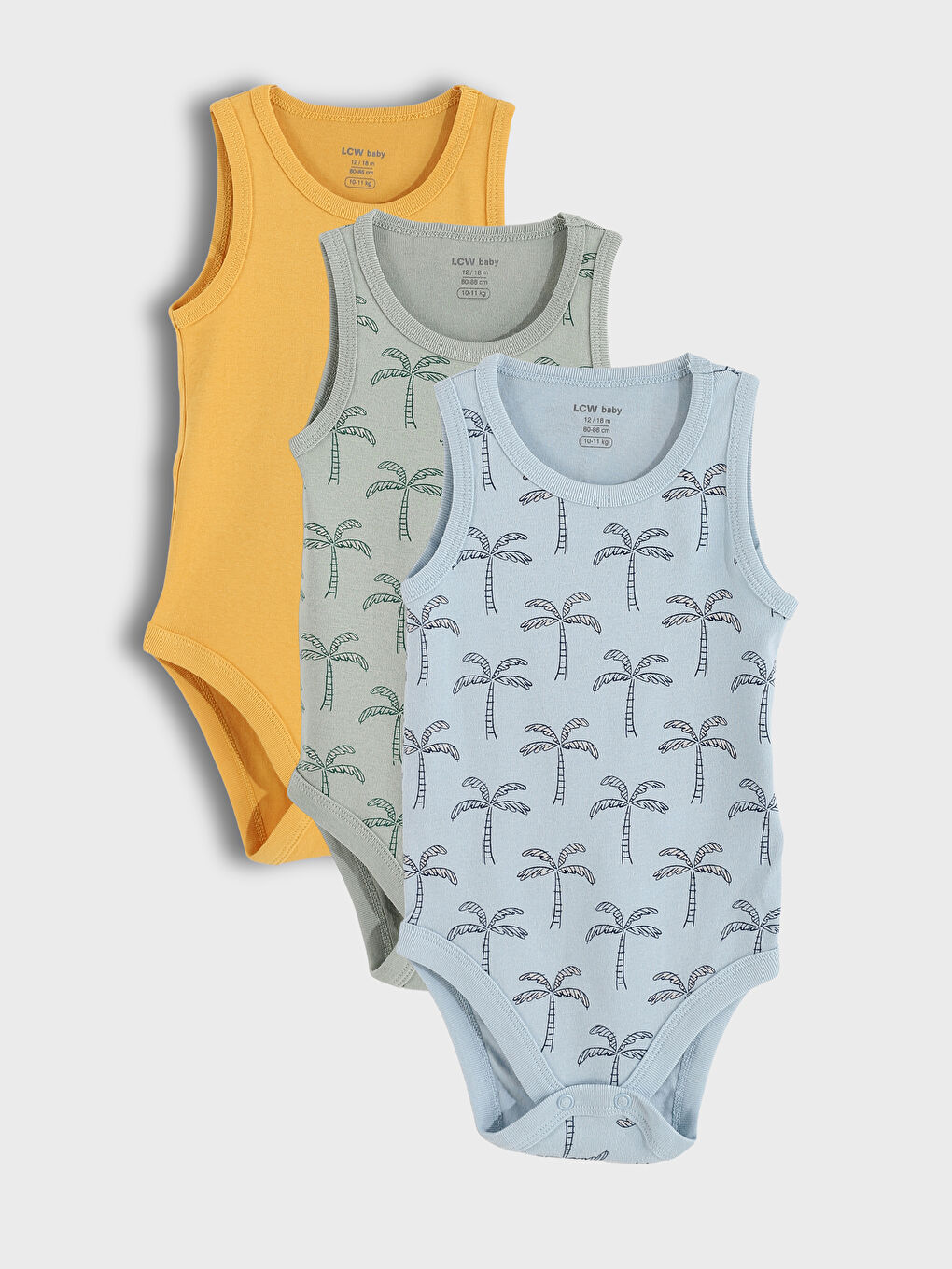 Printed Baby Boys' Snap Bodysuit 3-Pack