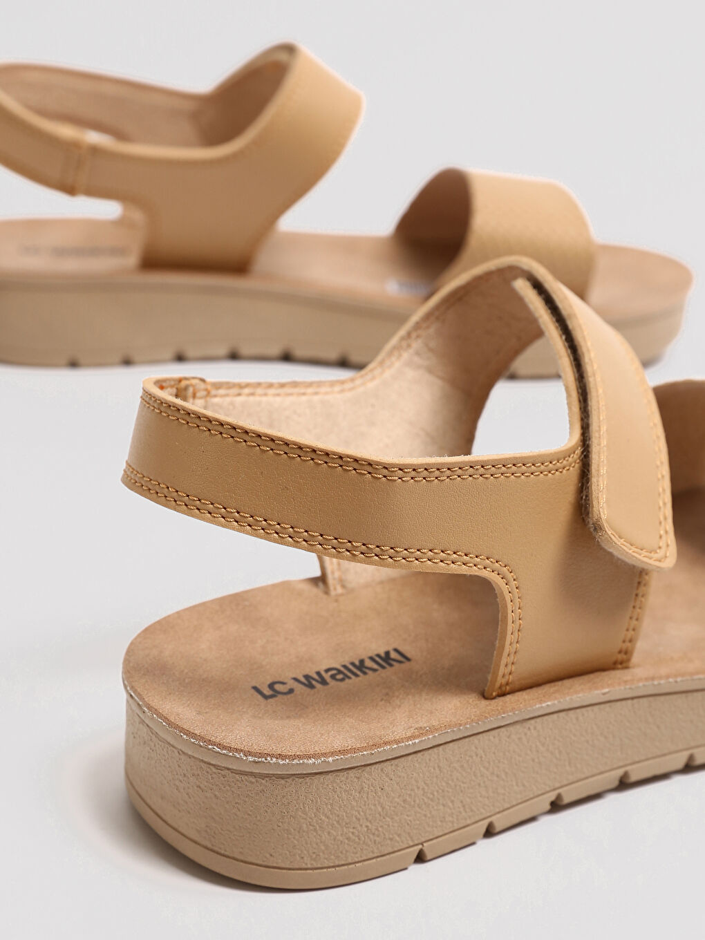 Sandales BEIGE Femme-2