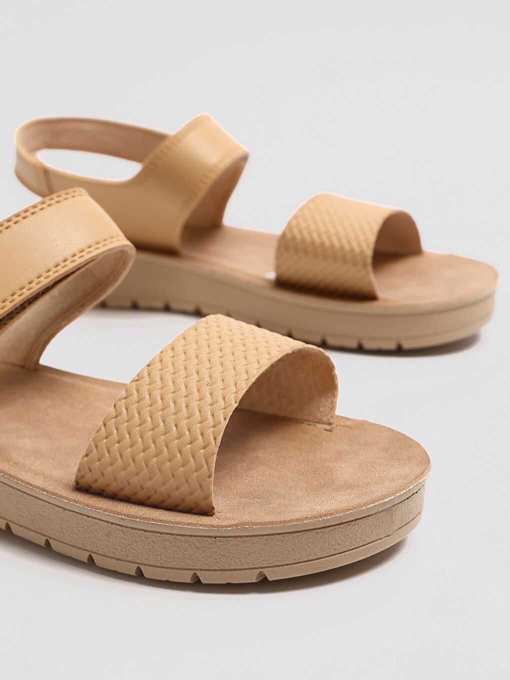 Sandales BEIGE Femme-4