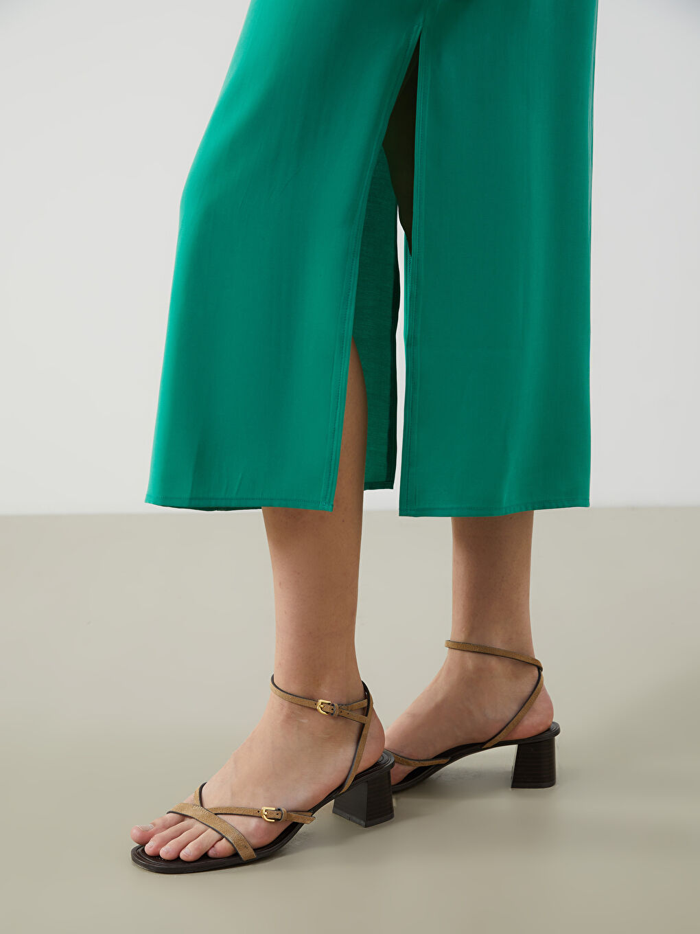LCW Vision Woman GREEN Dress -S5IT42Z8-GV2