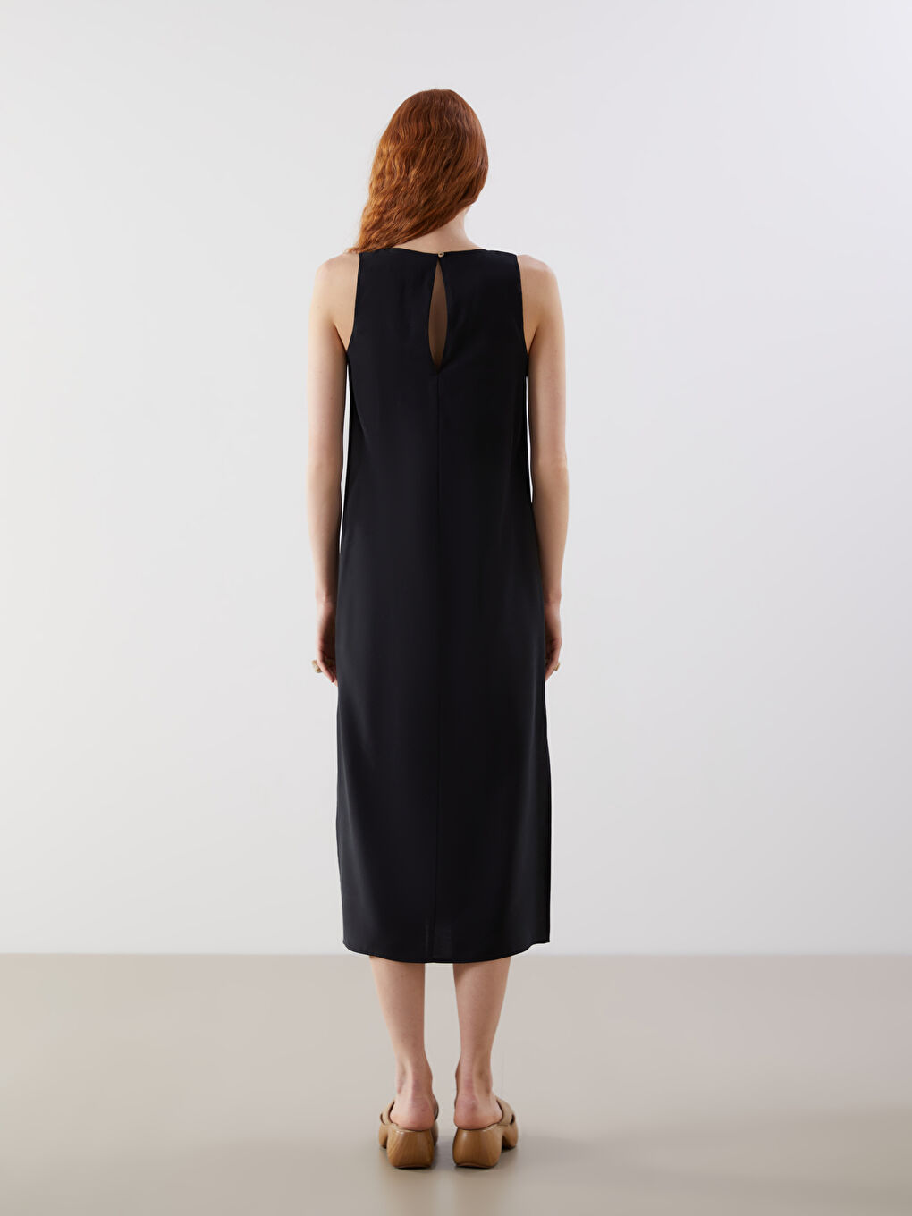 LCW Vision Woman BLACK Dress -S5IT42Z8-CVL