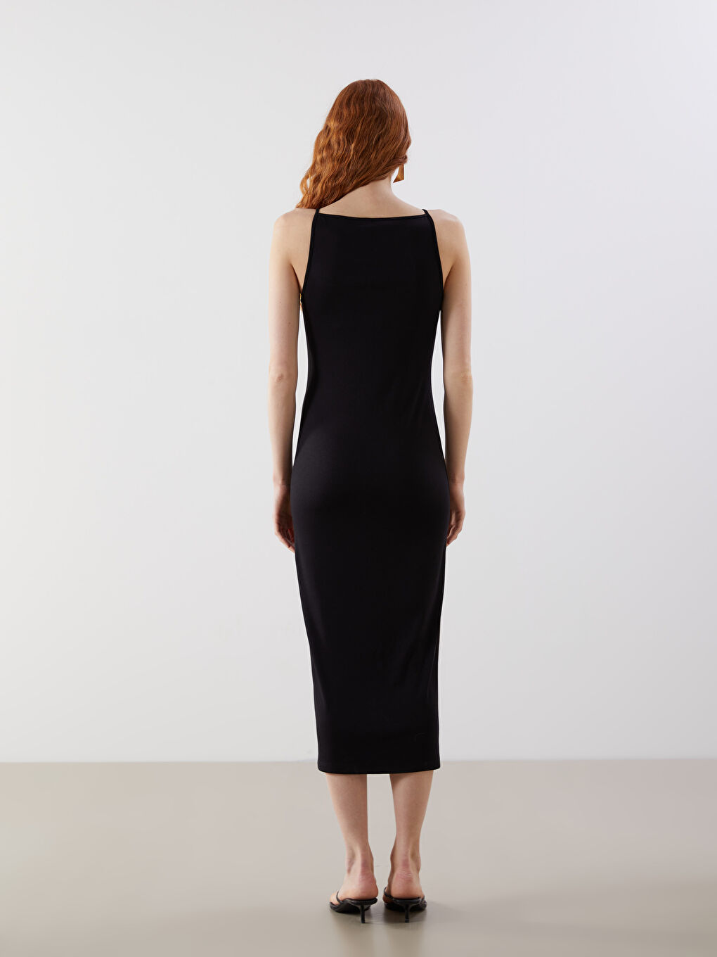 LCW Vision Woman BLACK Dress -S5IT50Z8-CVL