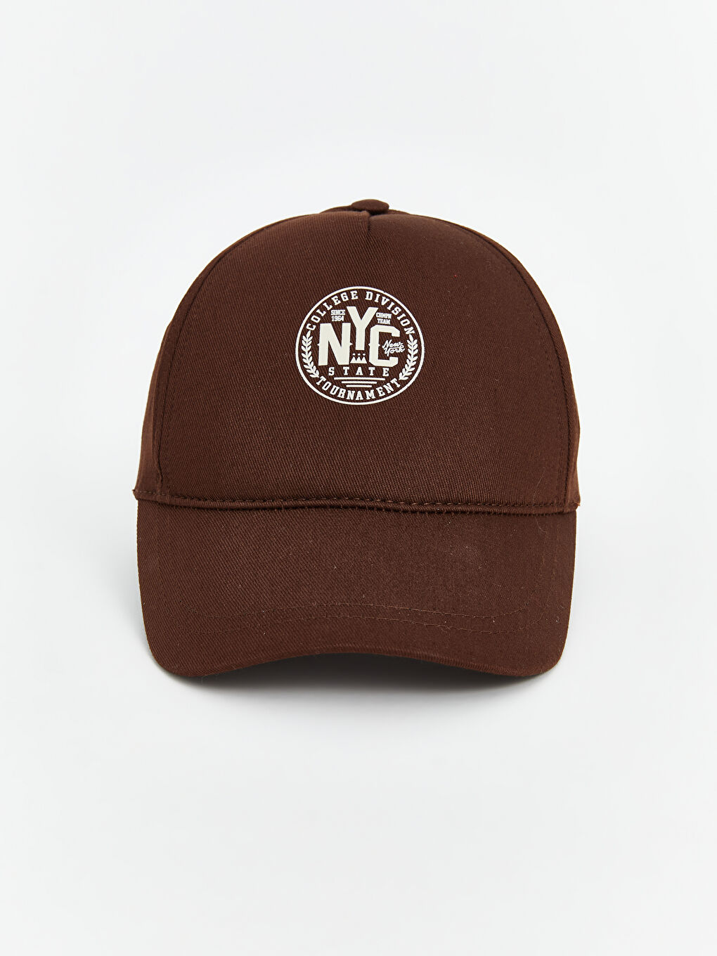 Kahverengi Baskılı Erkek Kep Şapka