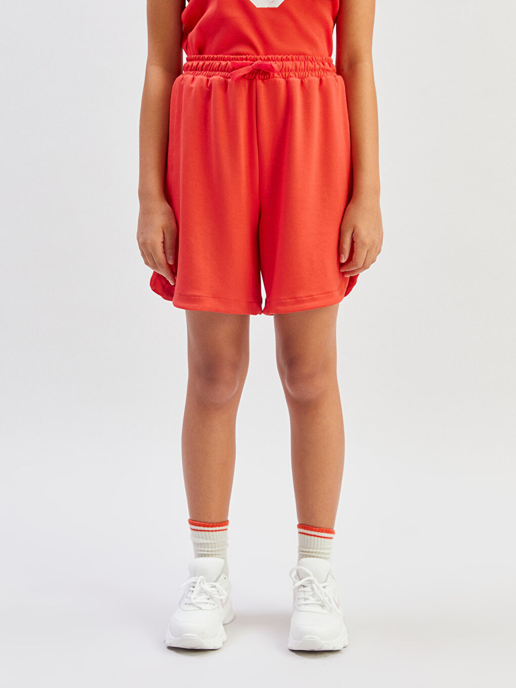 LCW Kids Beli Lastikli Kız Çocuk Şort -S5IU10Z4-GXV