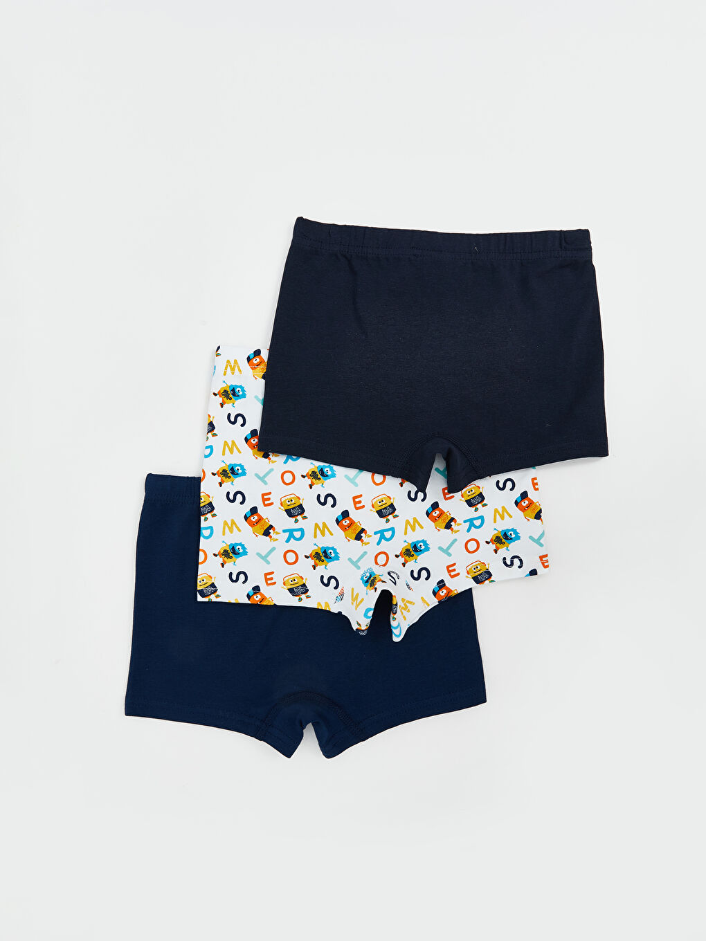 Basic Cotton Boy Boxer 3-Pack -S5IU55Z1-F9C