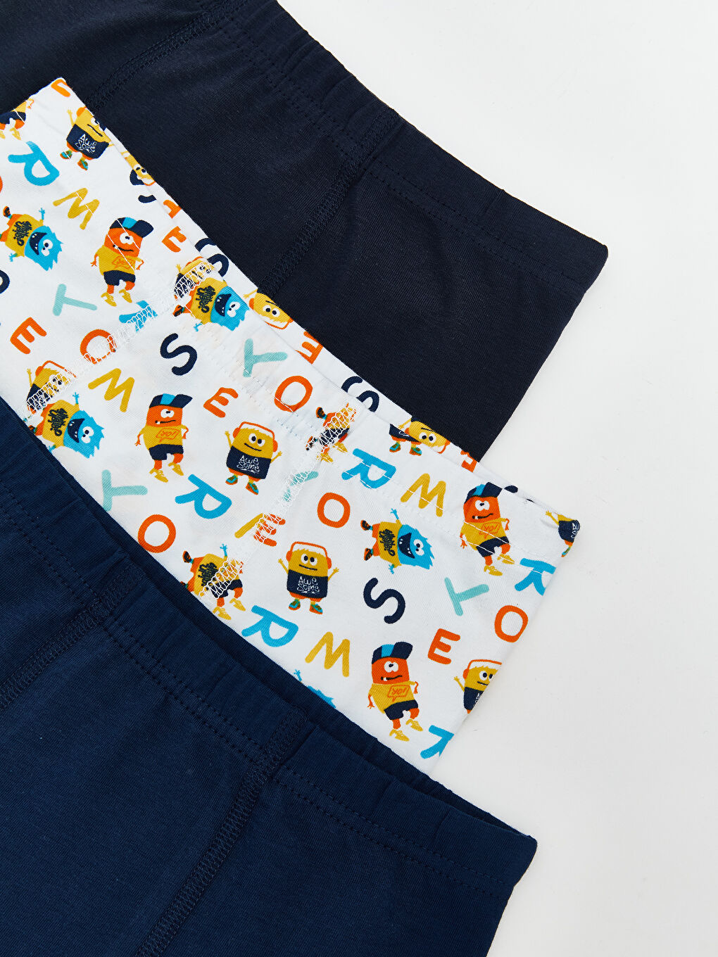 Basic Cotton Boy Boxer 3-Pack -S5IU55Z1-F9C