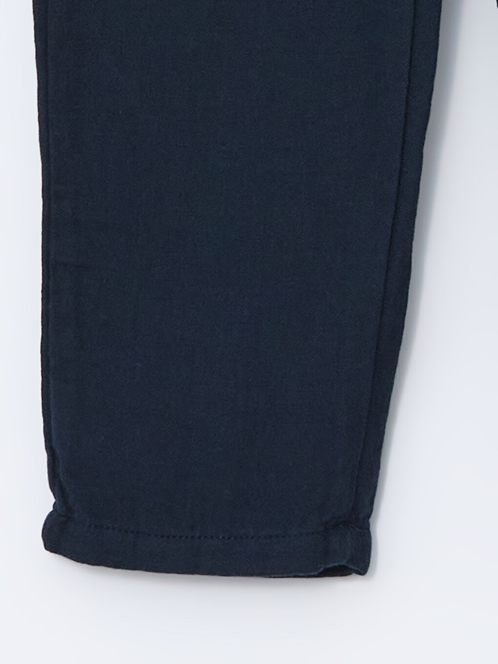 Poncho Elastic Waist Boy Trousers -S5IV00Z1-HJK