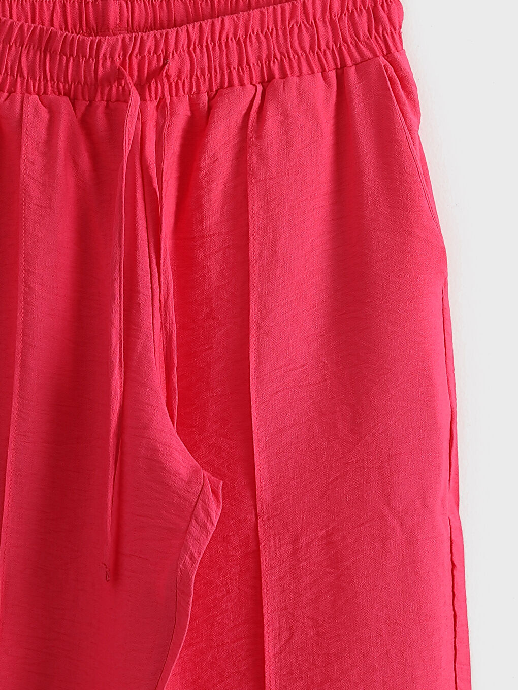 Elasticated Waist Loose Fit Women's Trousers -S5IV38Z8-R28