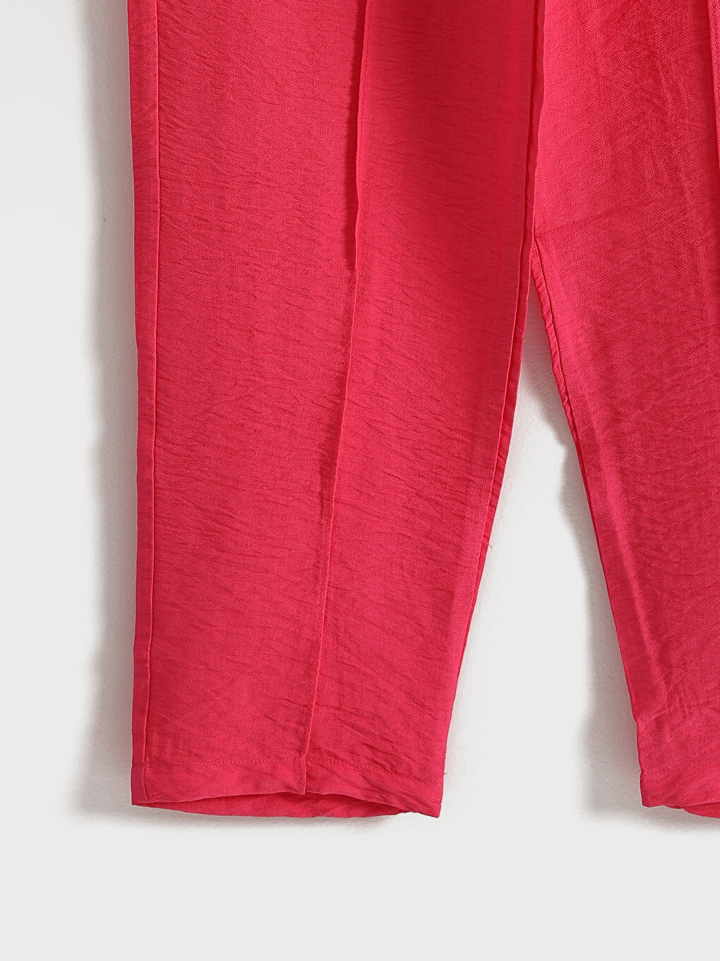 Elasticated Waist Loose Fit Women's Trousers -S5IV38Z8-R28