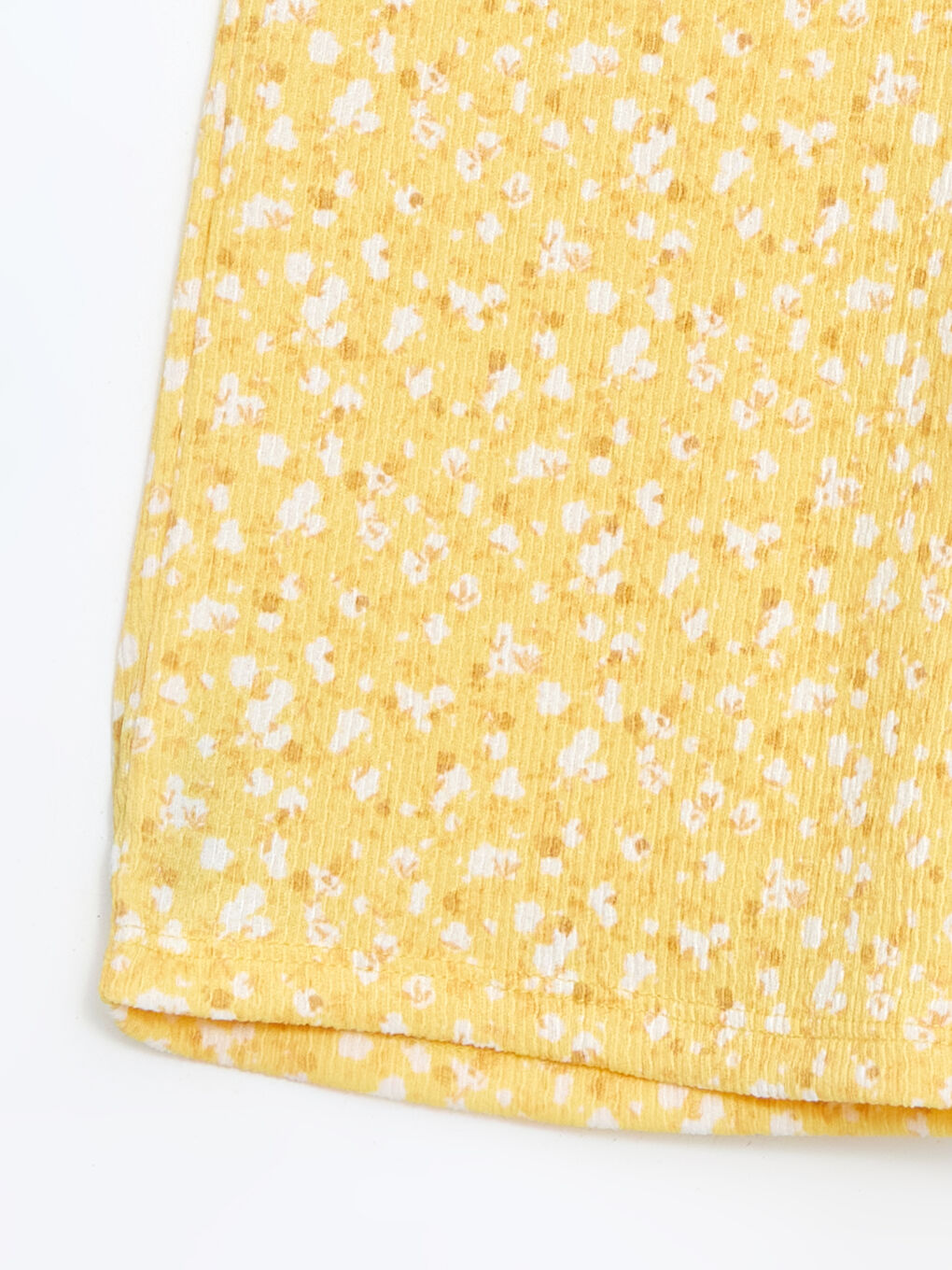 LCW ECO Sari Beli Lastikli Kız Çocuk Pantolon - 1