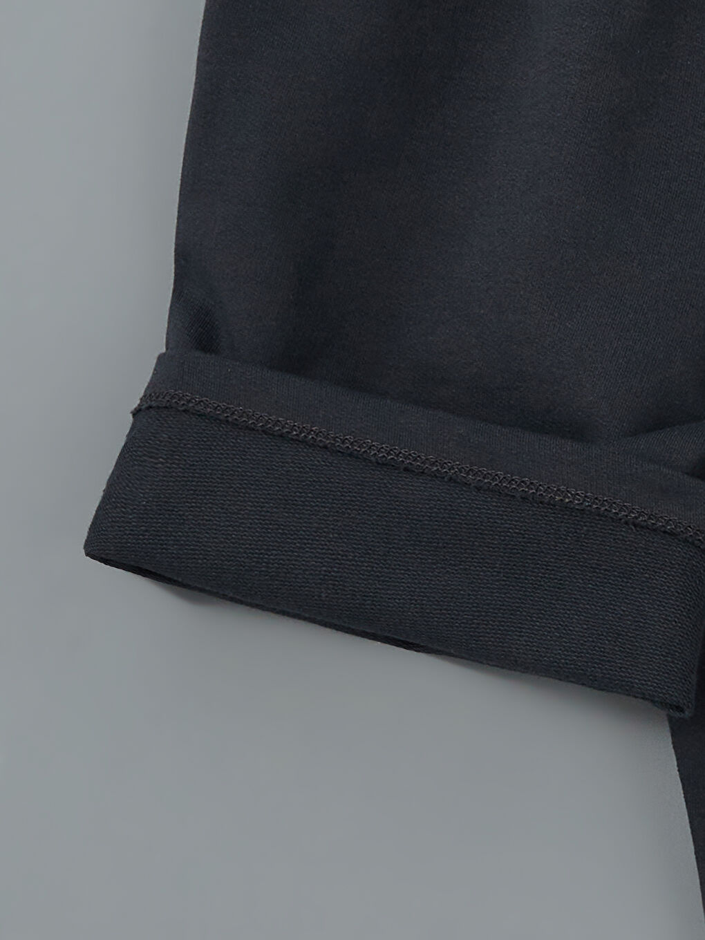 Antrasit Beli Lastikli Erkek Çocuk Şort-2