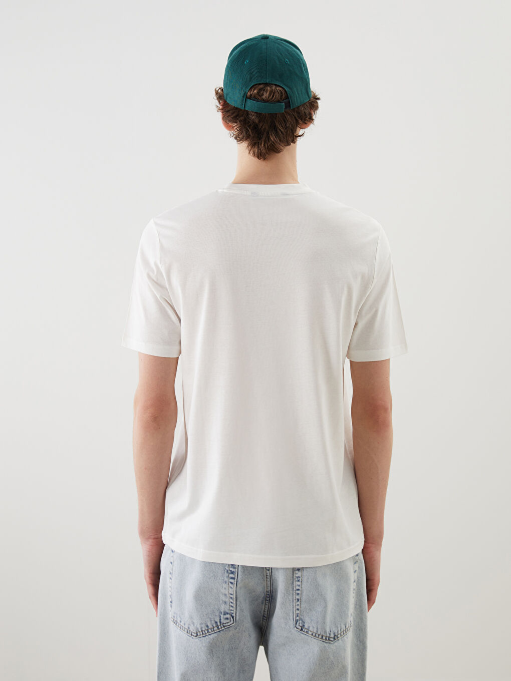 XSIDE Crew Neck Printed Jersey Men's T-Shirt -S5IY68Z8-R9J