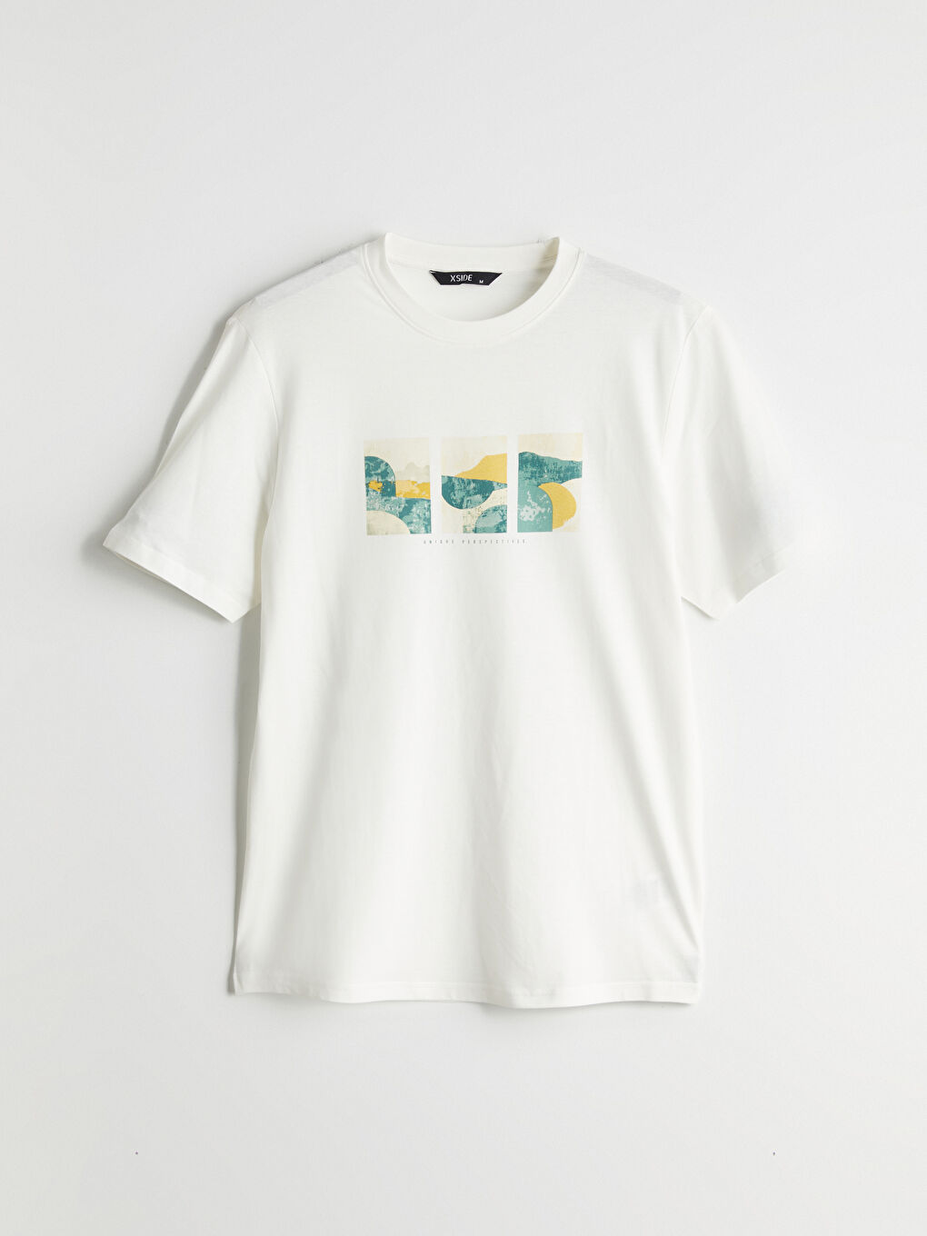 XSIDE Crew Neck Printed Jersey Men's T-Shirt -S5IY68Z8-R9J
