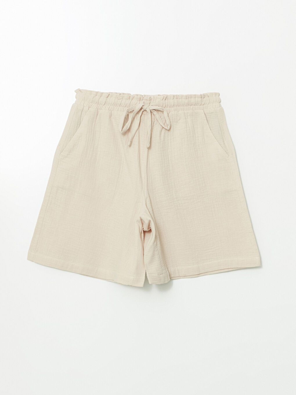 Woman BEIGE Shorts -S5IY71Z8-FPK
