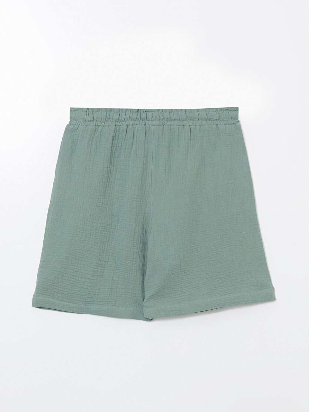 Woman GREEN Shorts -S5IY71Z8-SMG