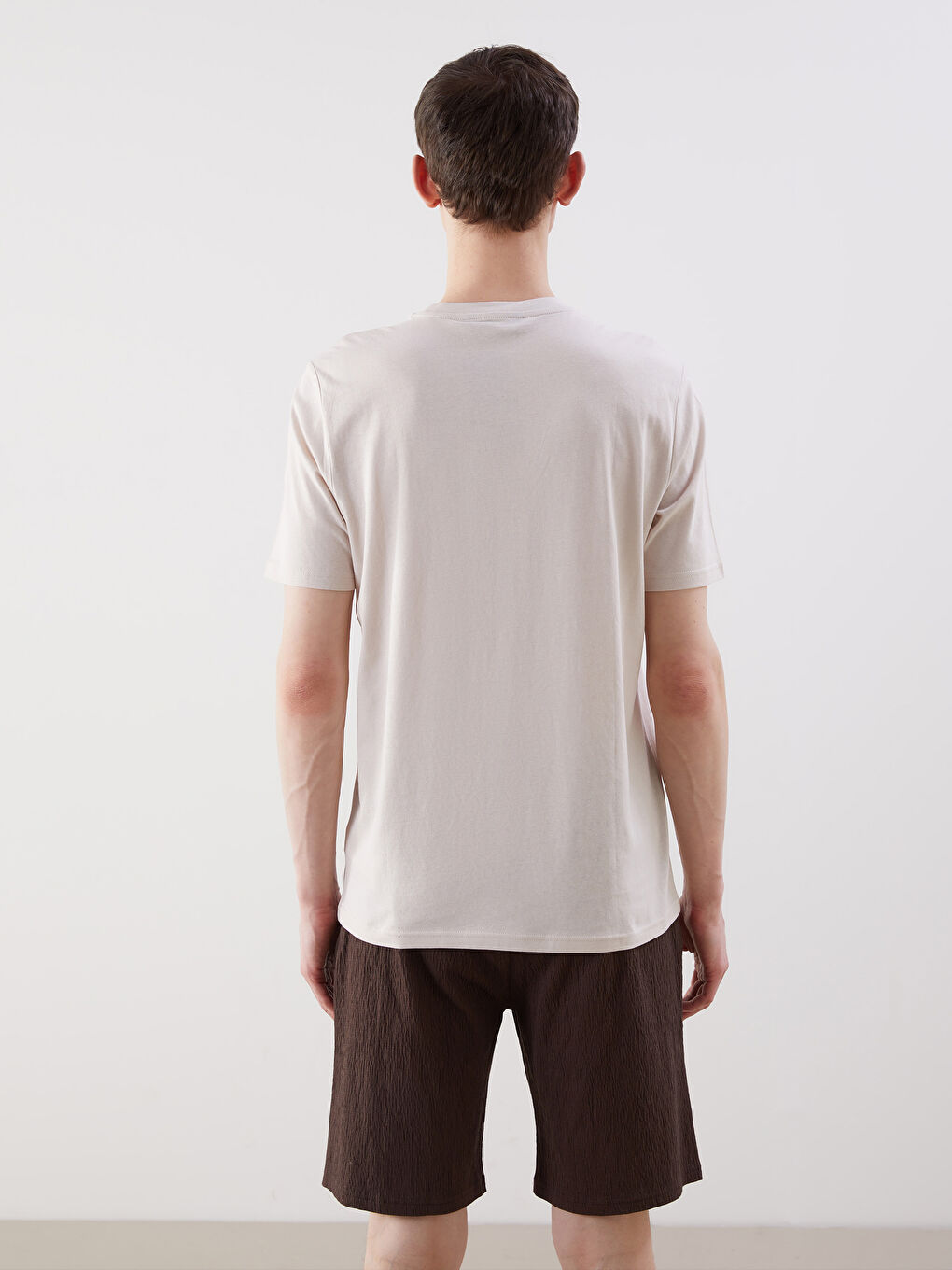 XSIDE Crew Neck Printed Jersey Men's T-Shirt -S5IY74Z8-SXJ