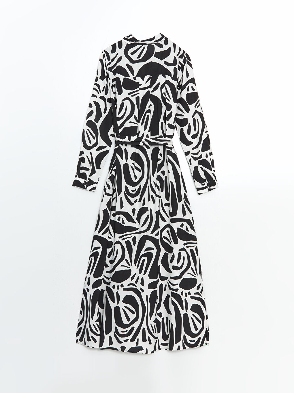 LCWAIKIKI Classic Patterned Shirt Dress -S5J016Z8-LQJ