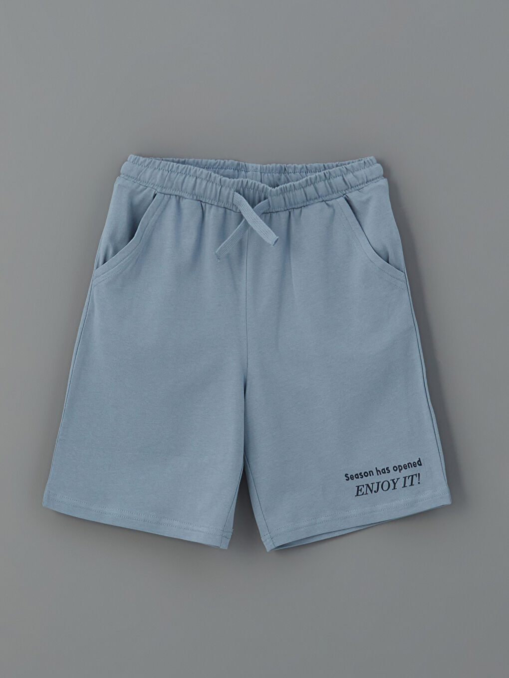 Crew Neck Boys' T-Shirt and Shorts -S5J018Z4-Y9B