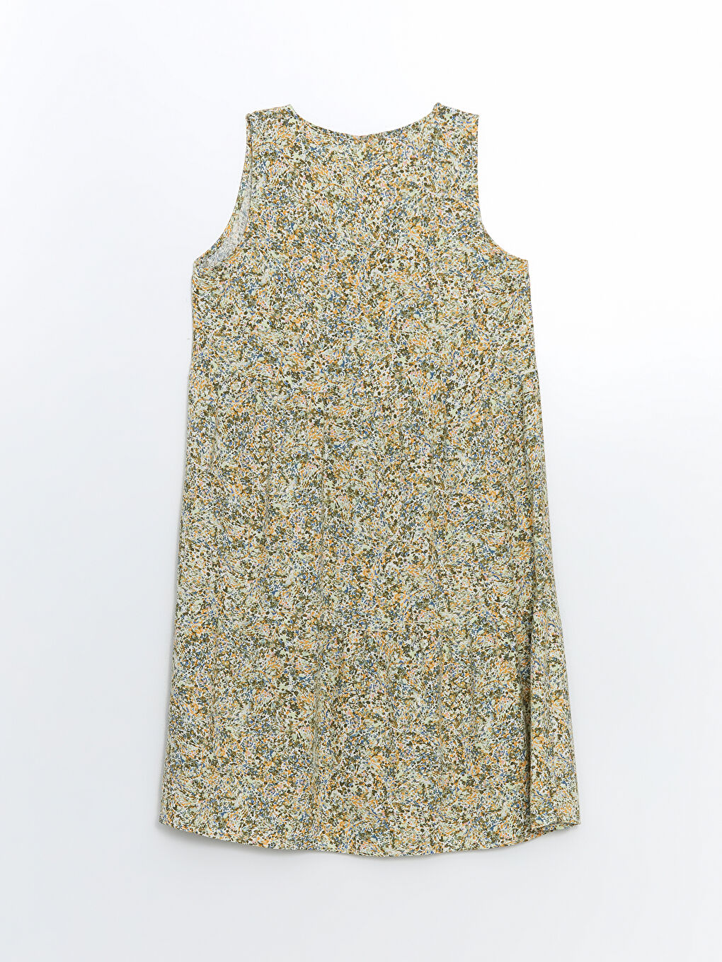 V-Neck Floral Dress -S5J019Z8-LRR