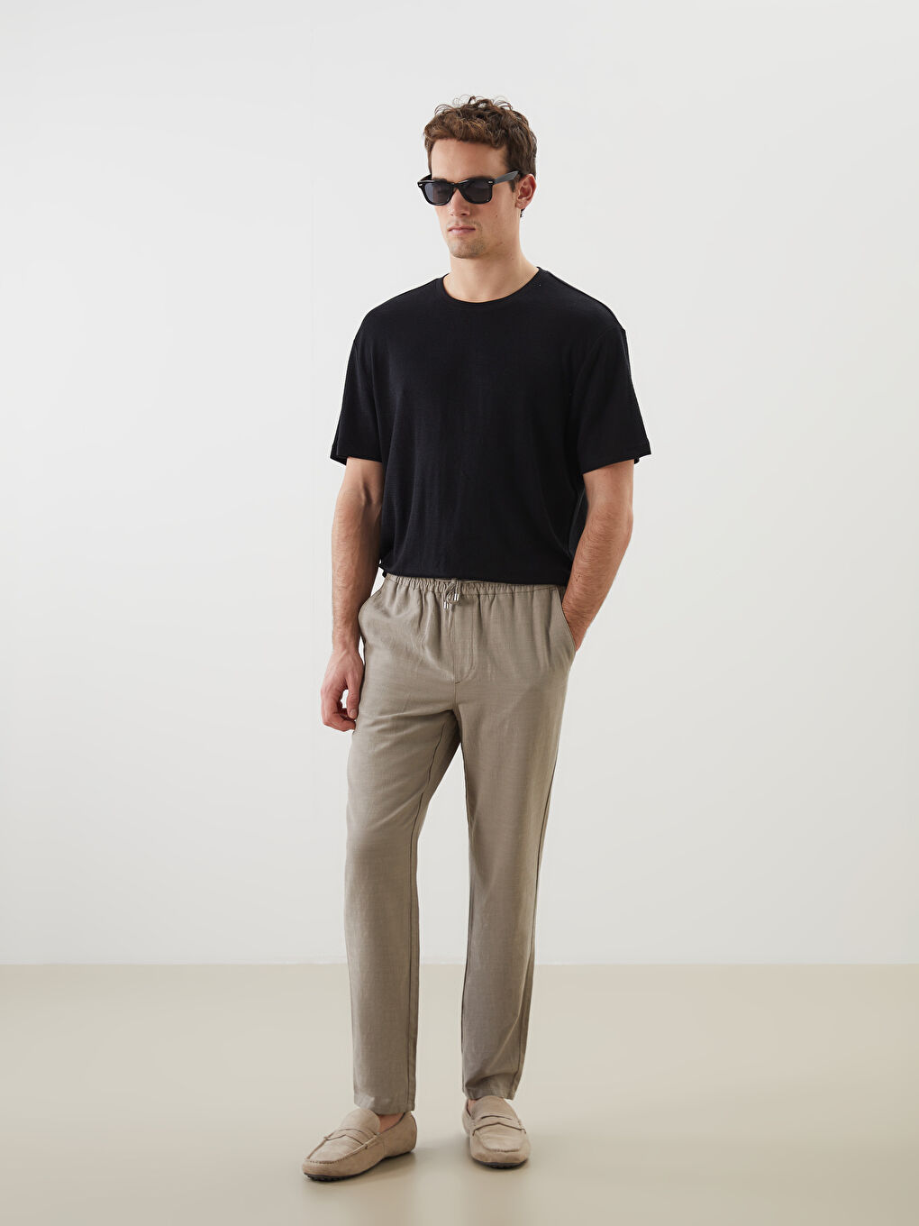LCW Vision Crew Neck Men's T-Shirt -S5J032Z8-CVL