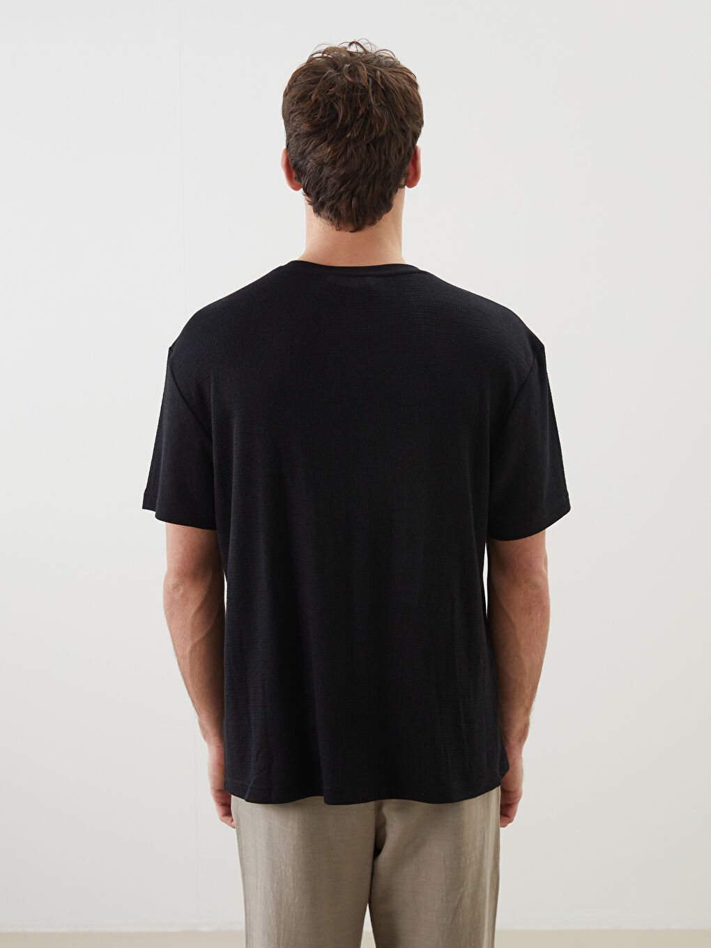 LCW Vision Crew Neck Men's T-Shirt -S5J032Z8-CVL