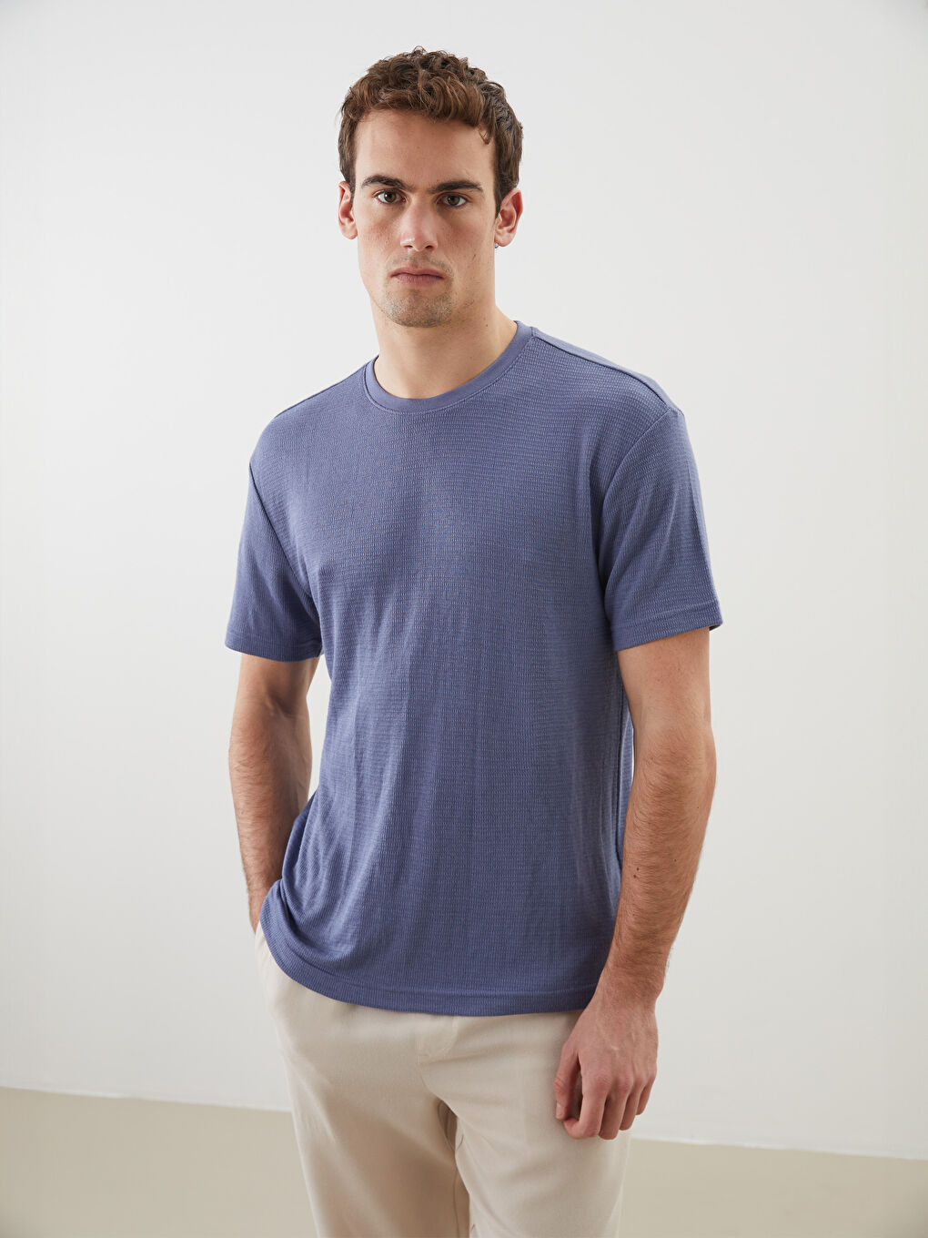 LCW Vision Crew Neck Men's T-Shirt -S5J032Z8-DUJ