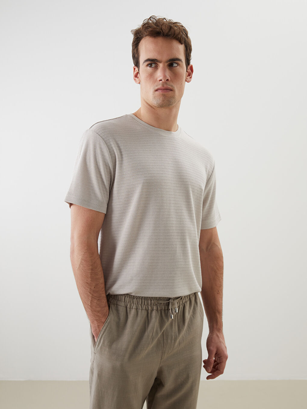 LCW Vision Crew Neck Men's T-Shirt -S5J032Z8-J0B