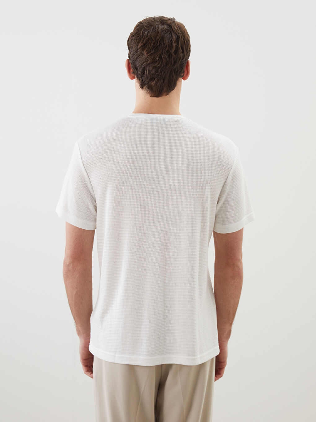 LCW Vision Crew Neck Men's T-Shirt -S5J032Z8-R9J