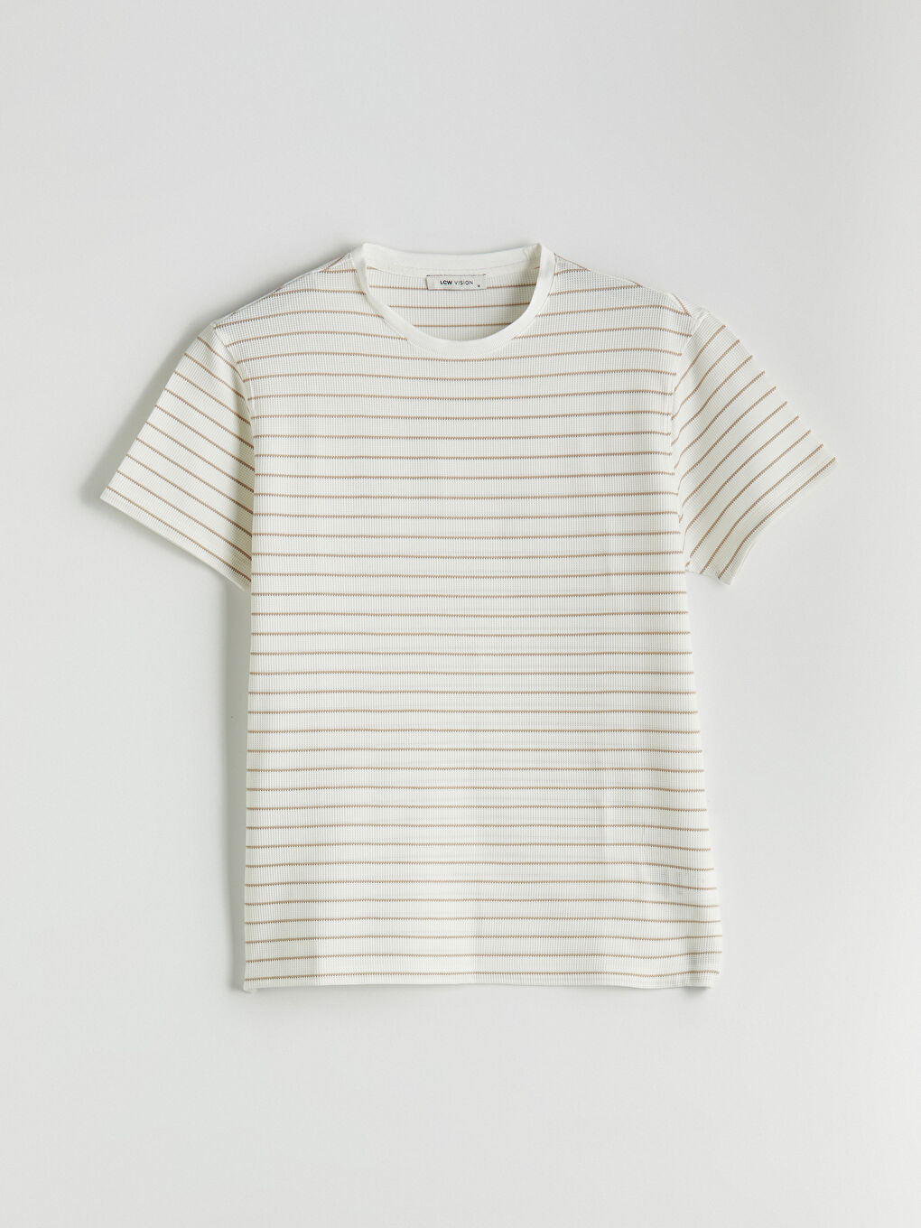 LC WAIKIKI Crew Neck Short Sleeve Striped Men's T-Shirt -S5J034Z8-LE8