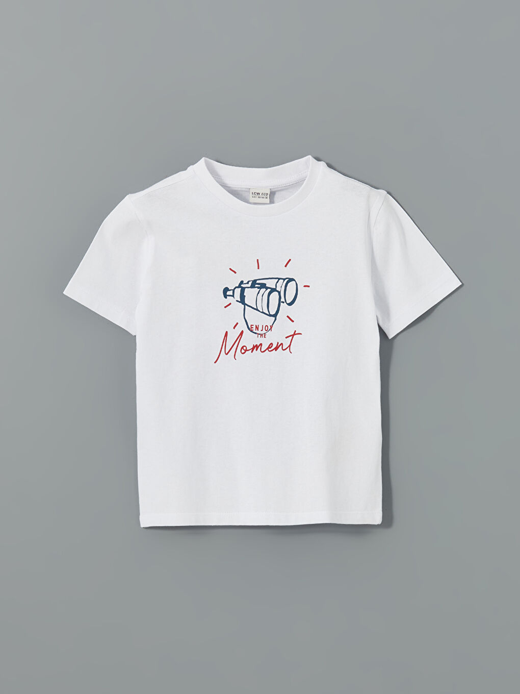 تیشێرت سپی کوڕ -S5J041Z4-J5E