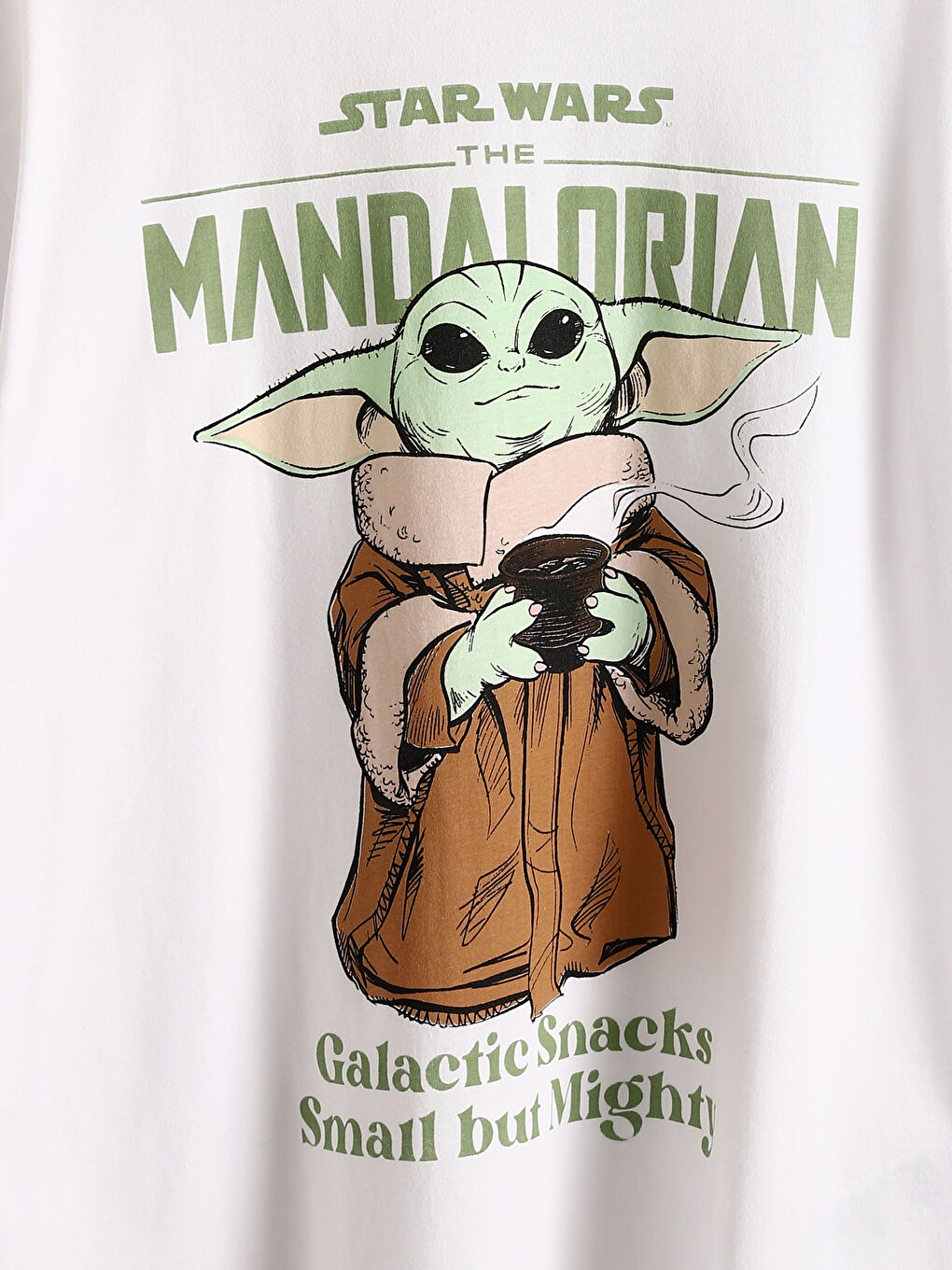 Crew Neck The Mandalorian Printed Women's T-Shirt -S5J061Z8-Q6K