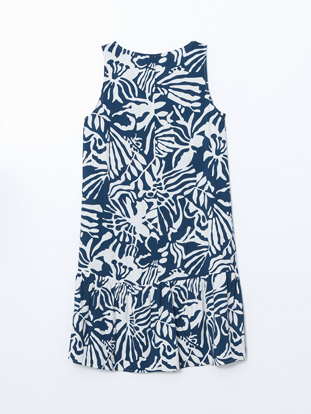 LCWAIKIKI Classic Crew Neck Floral Women's Dress -S5J079Z8-LSJ