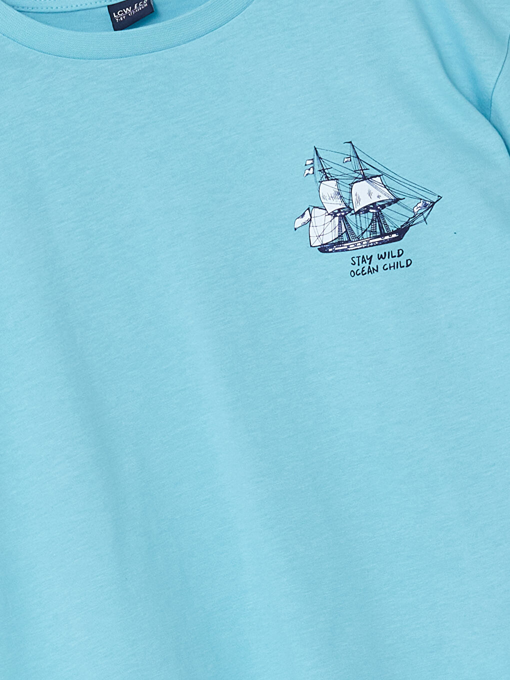 Crew Neck Boy T-Shirt -S5J120Z4-QXN