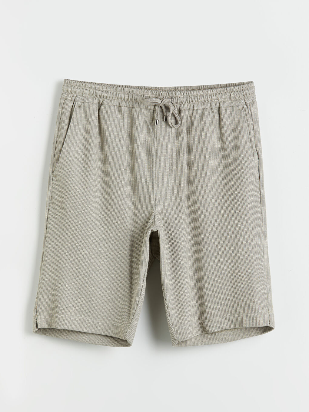 Yeşil Standart Kalıp Erkek Şort-4