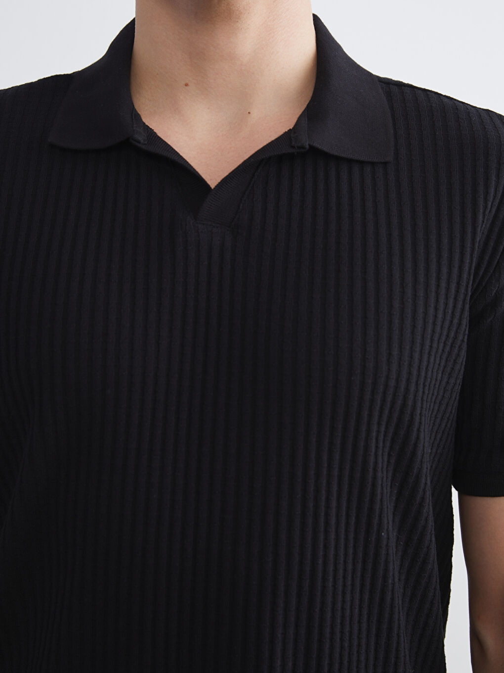 Men's Polo Neck T-Shirt-2