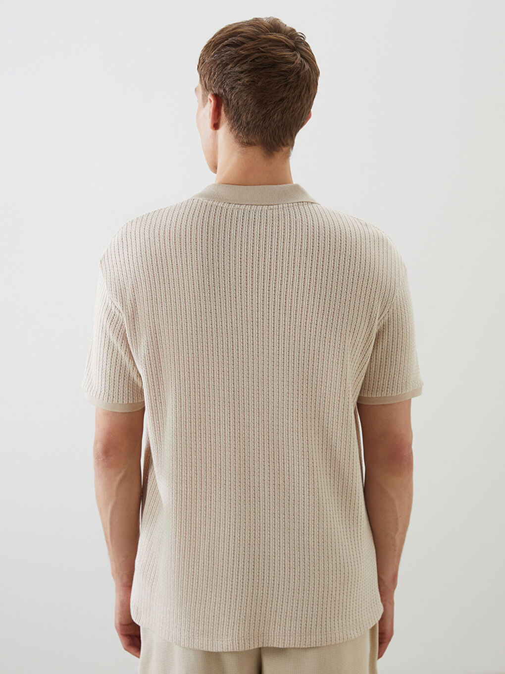 LCW Vision Men's Polo Neck T-Shirt -S5J164Z8-HZZ