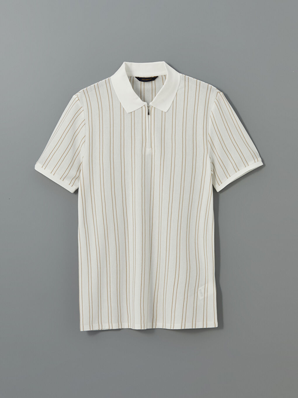LC WAIKIKI Polo Yaka Çizgili Erkek Tişört -S5J170Z8-R9J