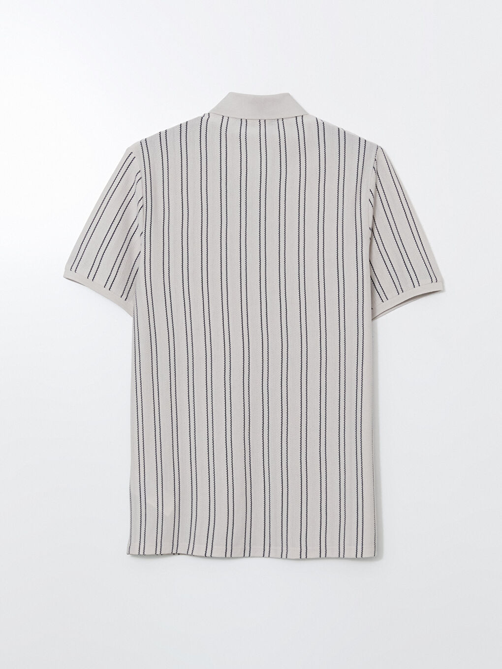 Polo Neck Striped Men's T-Shirt -S5J170Z8-VZD