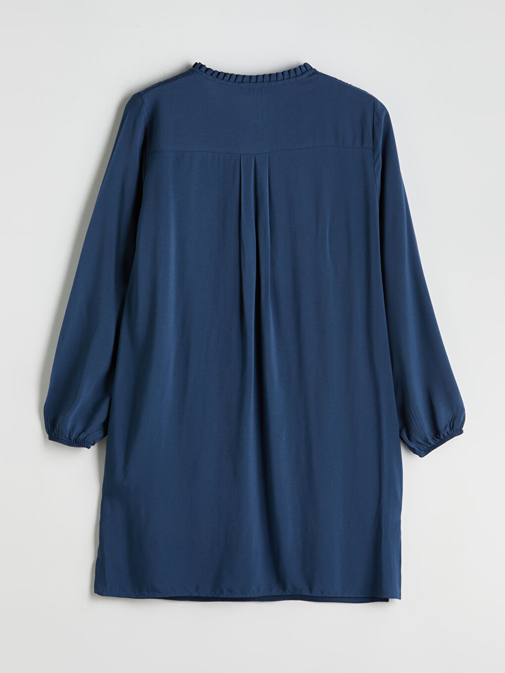 LCW Grace Indigo Bisiklet Yaka Kadın Tunik - 1