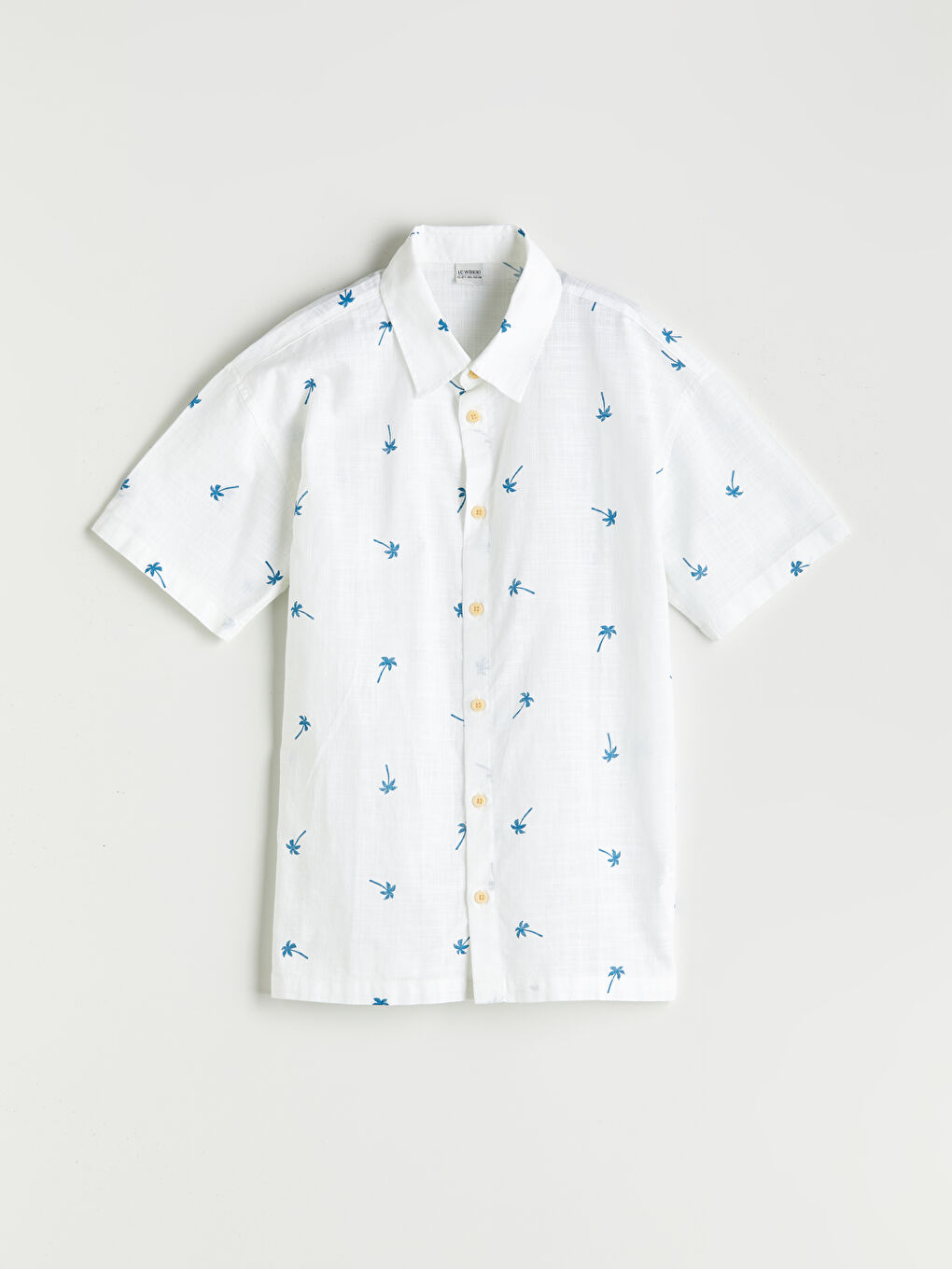 LCW Kids Patterned Boys' Shirt -S5J215Z4-LU7