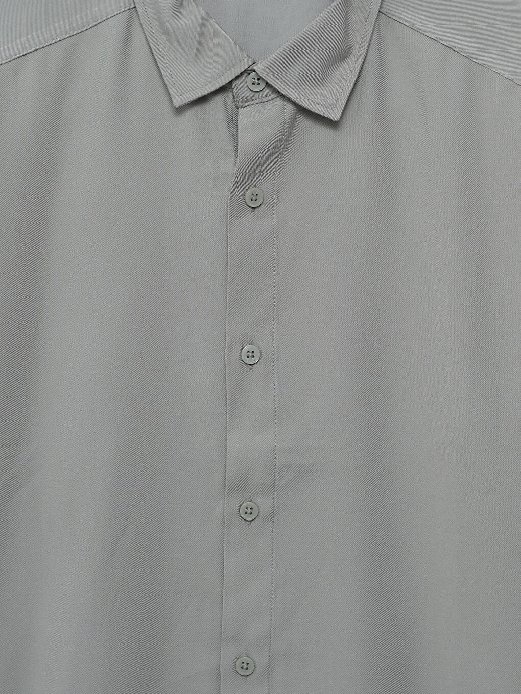 LCW Vision Regular Fit Kısa Kollu Erkek Dokulu Gömlek -S5J250Z8-DYG
