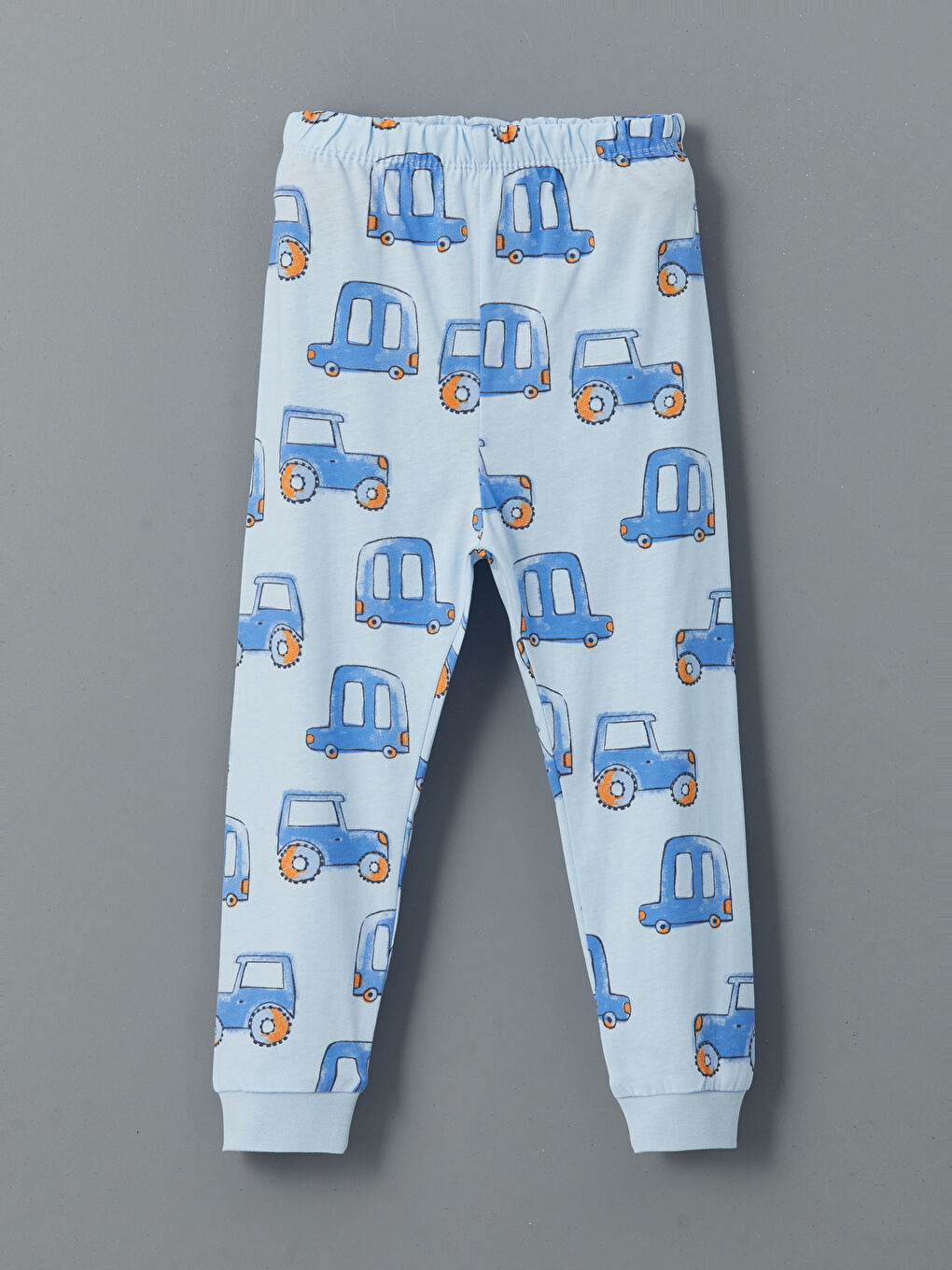Mavi Beli Lastikli Erkek Bebek Pijama Alt
