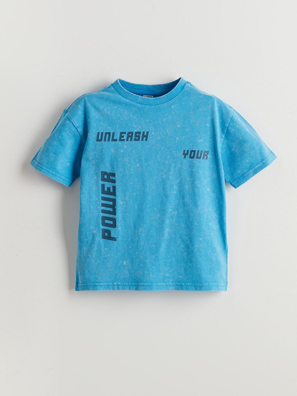 Crew Neck Printed Boy's T-Shirt -S5J269Z4-H5T
