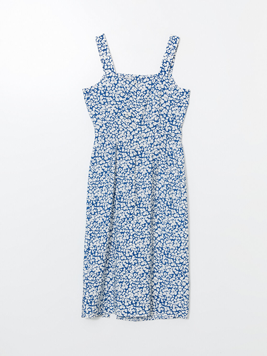 Square Collar Floral Dress -S5J301Z8-LSJ